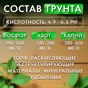 Грунт для рассады, 50л, Дача Тайм