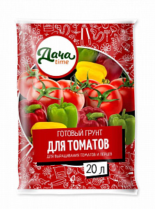Грунт для томатов и перцев, 20л, Дача Тайм