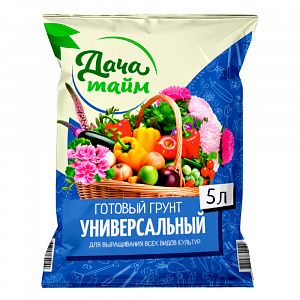 Грунт универсальный  5л Дача тайм 5/5/440